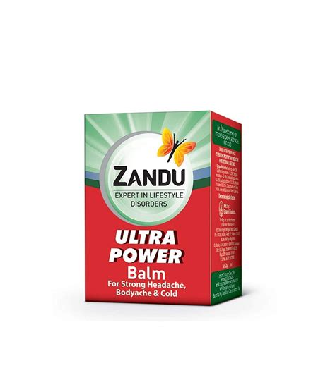 Buy Zandu Ultra Power Balm in UK & USA at healthwithherbal