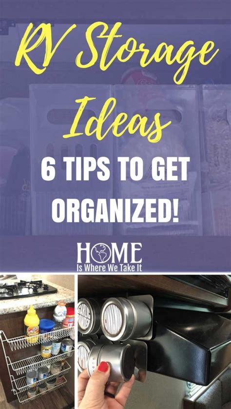 RV Storage Ideas - Let's Get Organized! | Home Is Where We Take It