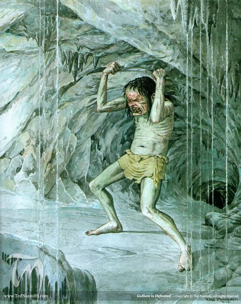 El Hobbit - Gollum es derrotado - Ilustraciones y fotografías de El Hobbit, El Señor de los ...