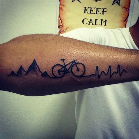 Mountain Bike Symbol Tattoos