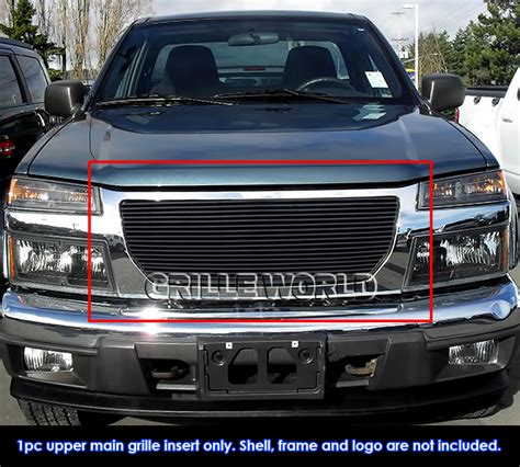 For 2004-2012 GMC Canyon Black Billet Grille Grill Insert | eBay