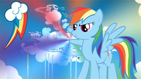 MLP Rainbow Dash Wallpaper | Rainbow Dash - My Little Pony Wallpaper FullHD by mwerec | Rainbow ...