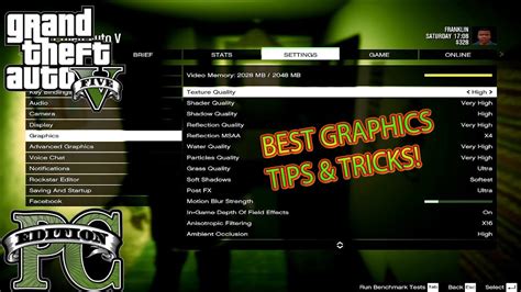 Best settings for gta 5 pc - roombucks