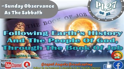 Pt 027 Sunday Observance As The Sabbath - YouTube