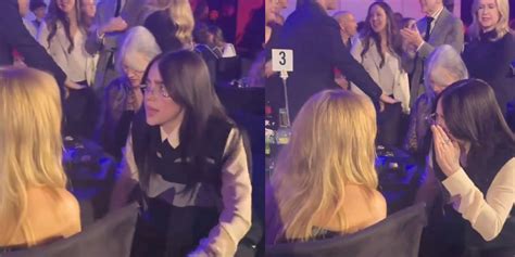 Billie Eilish talks to Kylie Minogue at the 2024 People's Choice Awards - USTimesPost