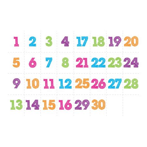 30 Days Countdown Calendar Printable - Printablee