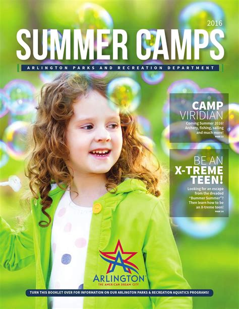 Summer Camp Guide 2016 by Arlington Parks and Recreation Department - Issuu