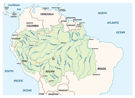 √1000以上 location amazon river basin map 324721-How large is the amazon ...