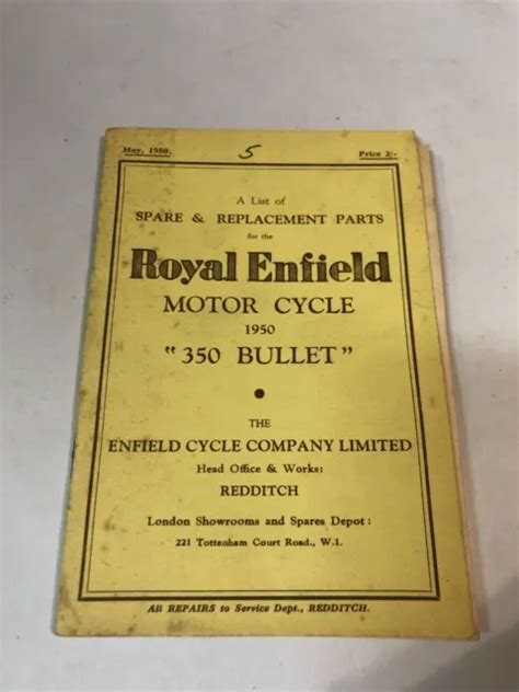 Royal Enfield Bullet Parts List FOR SALE! - PicClick