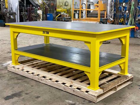 Steel Work Tables - Heavy Duty Work Tables | Pierce Steel Fabricators
