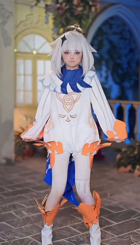 Cosplay Paimon | xiaorouseeu | in 2023 | Cosplay, Cosplay anime, Kawaii