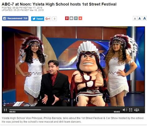 People Aren't Mascots: This Ysleta mascot is pretty awful