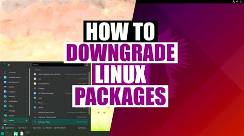 How To Downgrade Packages In Debian And Arch Linux DistroTube