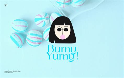 Logo design for the Bubble Gum by An Israelyan on Dribbble