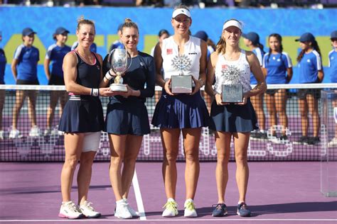 Perez and Melichar-Martinez finish runners-up at the 2023 WTA Finals ...