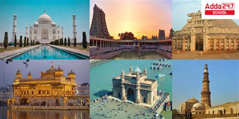 Famous Historical Monuments of India with Names and Pictures