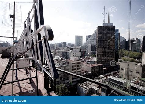 The mexico city skyline stock image. Image of mexico - 25255841