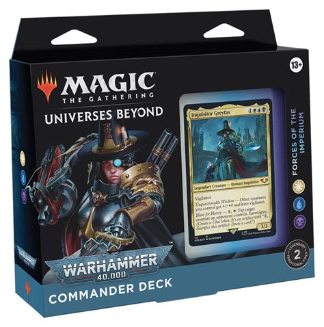 Magic the Gathering: Warhammer 40k - Forces of the Imperium Commander Deck