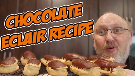 Chocolate Eclair Recipe - YouTube
