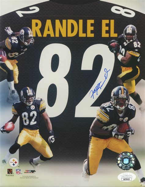 Antwaan Randle El Signed Steelers 8x10 Photo (JSA COA) | Pristine Auction