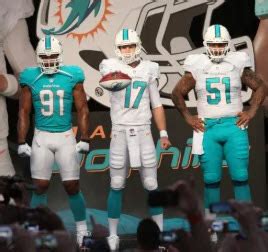 Pro Football Journal: Dolphins Officially Show New Uniforms