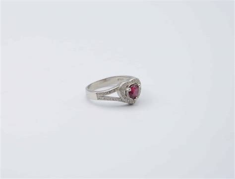 Silver Ring / Ruby Stone - Al Noor Gems & Jewellers