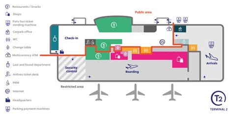 Paris-Beauvais Airport(BVA) Terminal Maps, Shops, Restaurants, Food ...