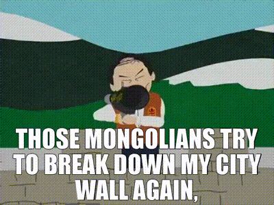 Stupid Mongolians South Park