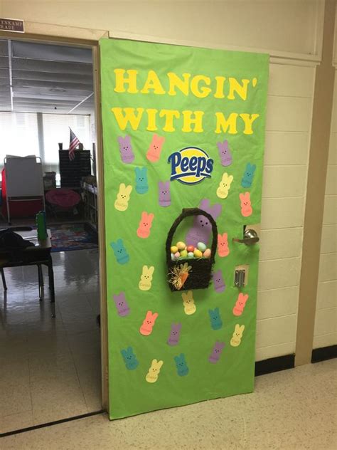 Easter Classroom Door Decor - DIY Cuteness