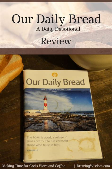 Our Daily Bread - Review | Daily bread devotional, Daily bread, Bible devotions