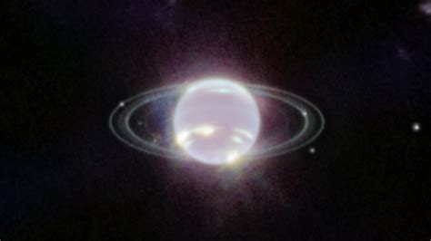 Ghostly rings of Neptune shine in new James Webb Telescope images ...