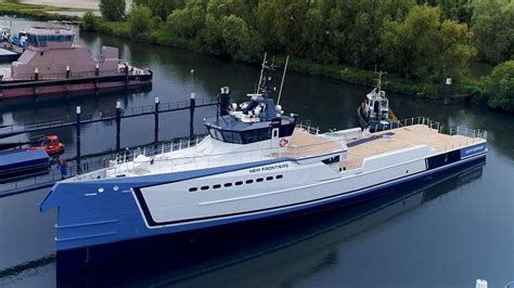 Damen Yacht Support launches M/Y New Frontiers