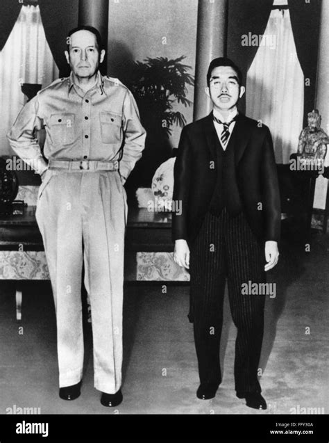 HIROHITO AND MACARTHUR. /nHirohito, Emperor of Japan 1926-1989 ...