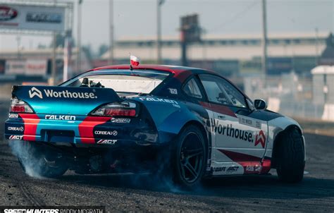 Wallpaper S15, Silvia, Nissan, rear view, Formula Drift, Larry Chen images for desktop, section ...