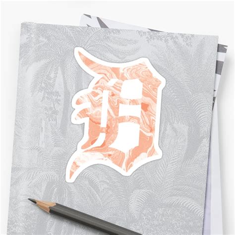 "Detroit " Sticker by kelseyq | Redbubble