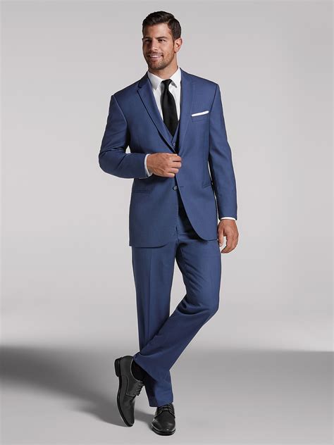 Blue Wedding Suit by Calvin Klein | Suit Rental