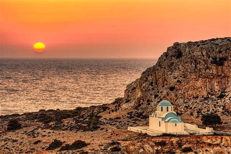 The sunset in Finiki of Karpathos - Greece Photograph by Constantinos ...