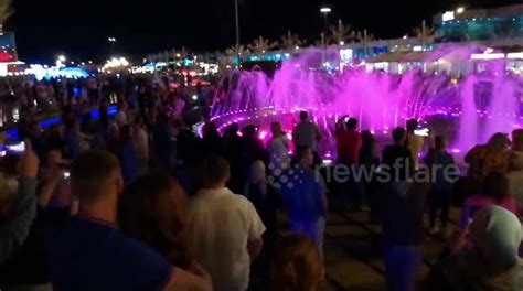 Walking In Soho Square Dancing Fountain Sharm El Shiekh - Buy, Sell or Upload Video Content with ...