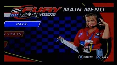 CART Fury Championship Racer - PS2 Gameplay - YouTube