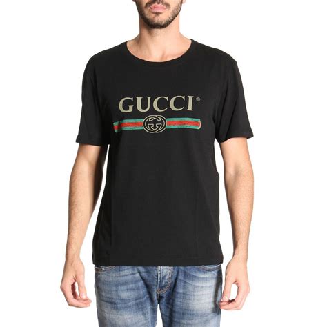 Gucci T Shirt : Gucci GG Logo Print T-shirt in Red for Men - Lyst / The realreal is the world's ...