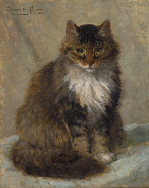 Henriette Ronner-Knip (Dutch, 1821-1909) , The Maine Coon | Christie's