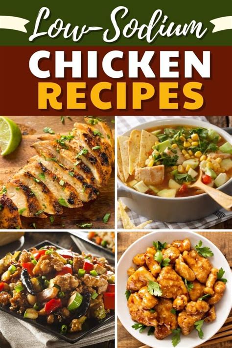 25 Easy Low-Sodium Chicken Recipes - Insanely Good