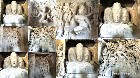 Dhwanee: Elephanta Caves - A Collage Of Excellent Rock Cut Sculptures