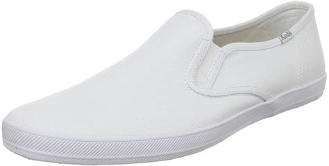 Keds Mens Champion Slip On Canvas Sneaker in White for Men | Lyst