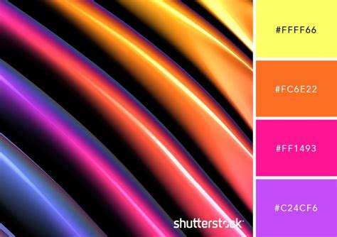 25 Eye-Catching Neon Color Palettes with Neon Color Codes | Neon colour ...