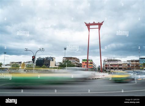 The Giant Swing in Bangkok, Thailand Stock Photo - Alamy