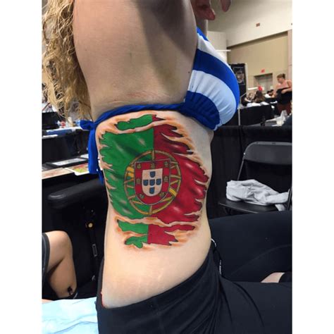 Portugal Flag Tattoo