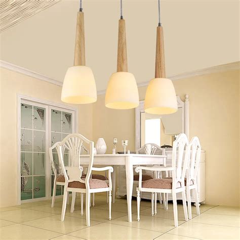 Solid Wooden Creative coffee shop coffee shop pendant lights modern simple learning lamp ...