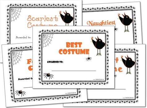 Printable Costume Contest Ballot Template | Creper Diamond