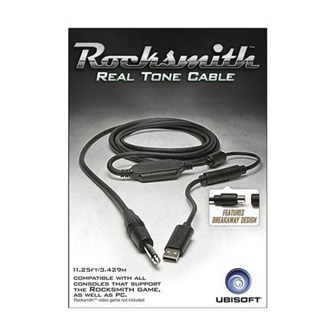 Ubisoft Rocksmith Real Tone USB 11.25ft. Audio Cable - PS3, PS4, Xbox ...